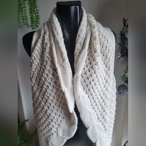 La Classe Couture Open Cardigan Vest M